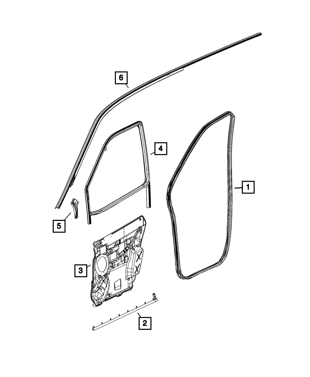 Splash Shield - Driver's Side (LH) - Mopar (68359659AA)
