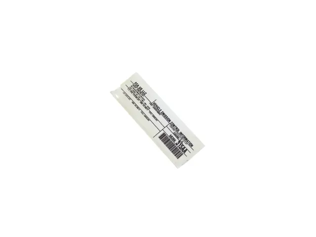 Vehicle Emission Control Information Label, US, Canada - Mopar (68366315aa)