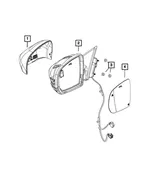 Mirror Replacement Glass, Left - Mopar (68368583ab) - view 14