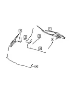Windshield Washer Nozzle - Mopar (68377091ab) - view 8