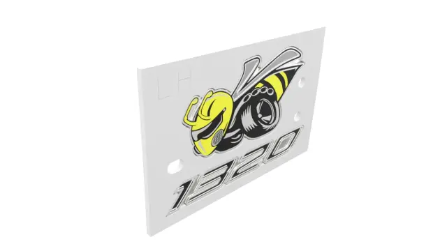 Nameplate, Left - Mopar (68394605aa)