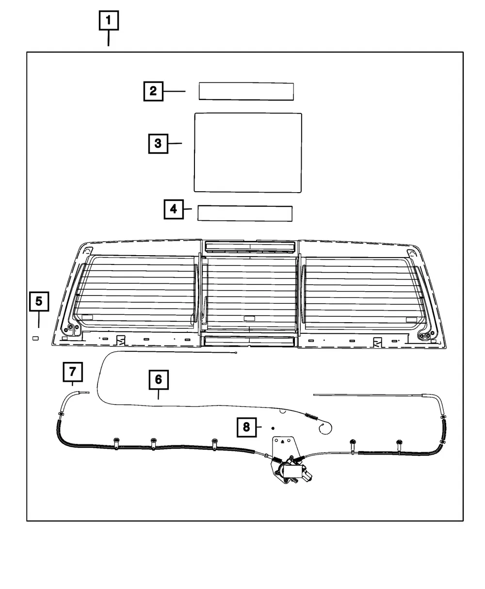 Backlite Applique - Mopar (68402768aa) - view 4