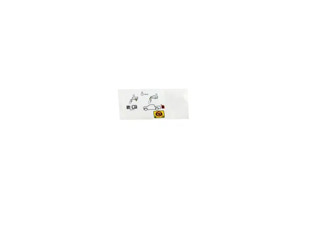 Fuel Fill Information Label, US, Canada, Mexico - Mopar (68403788ab)