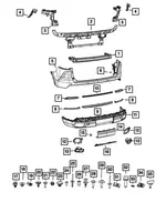Fascia Bracket, Left - Mopar (68408215aa) - view 11