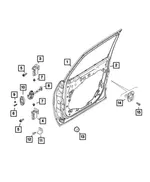 Front Door, Right - Mopar (68408463AA) - view 10