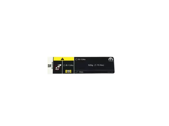 Label - Mopar (68410285ab) - view 3