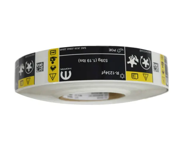 Air Conditioning System Label - Mopar (68414033ab) - view 4