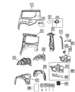 Quarter Panel, Right - Mopar (68427794ac) - view 8