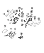C Pillar Plug - Mopar (68432002ab) - view 8