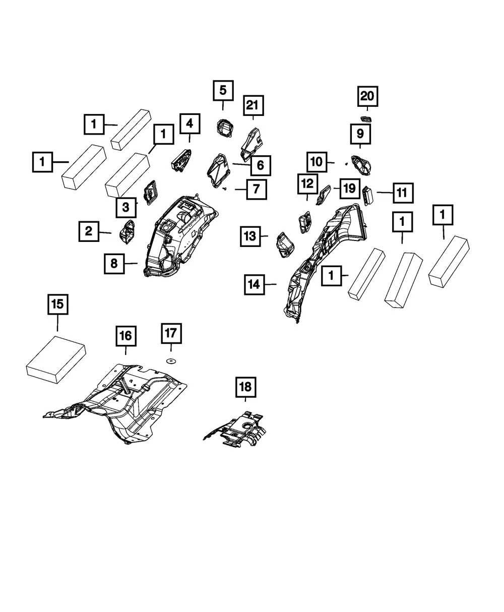 C Pillar Plug - Mopar (68432002ab) - view 4