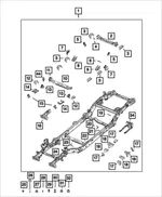 B/C-Pillar Bracket - Mopar (68432415aa) - view 10