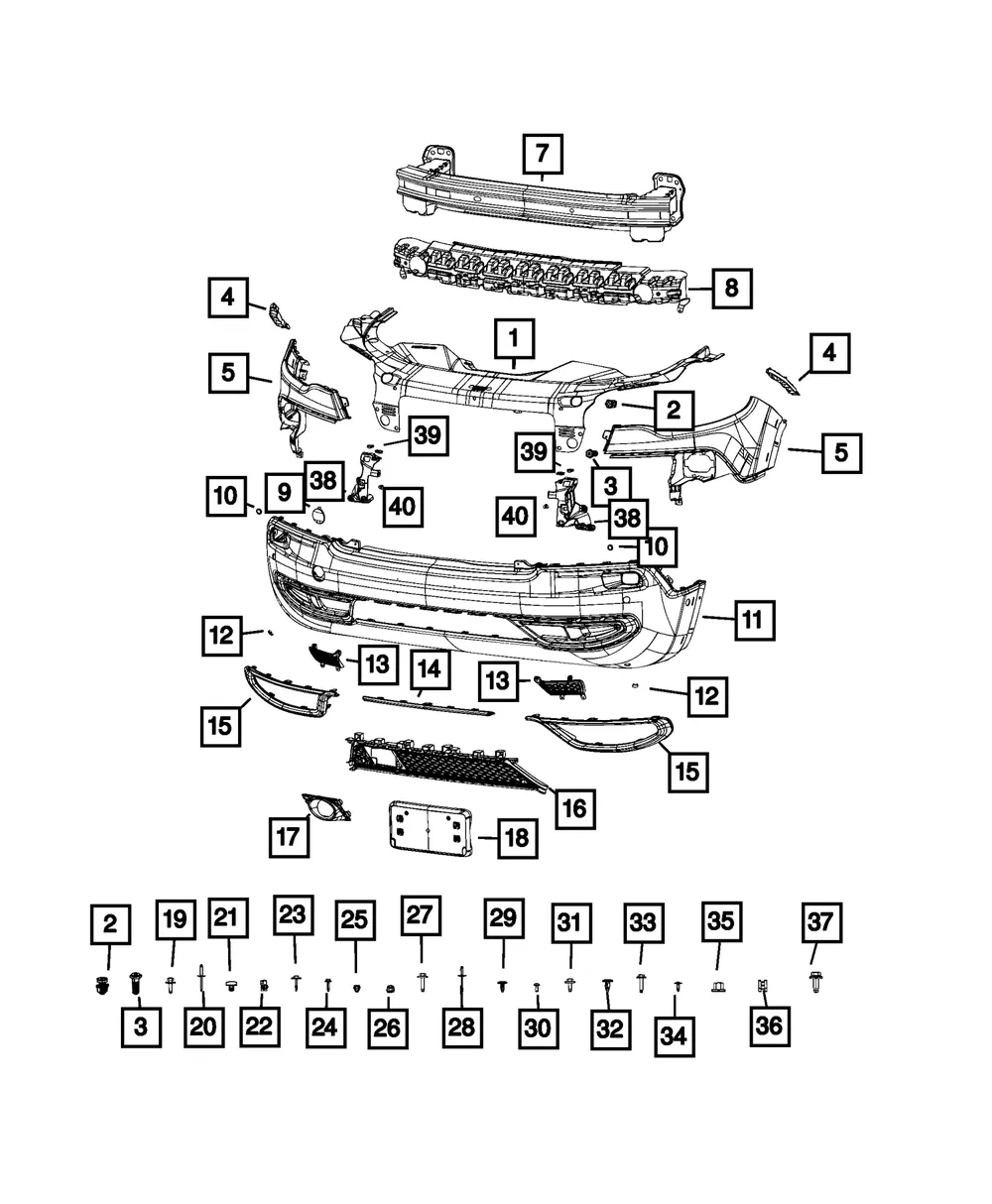Fascia Bracket, Right - Mopar (68438634ab) - view 4