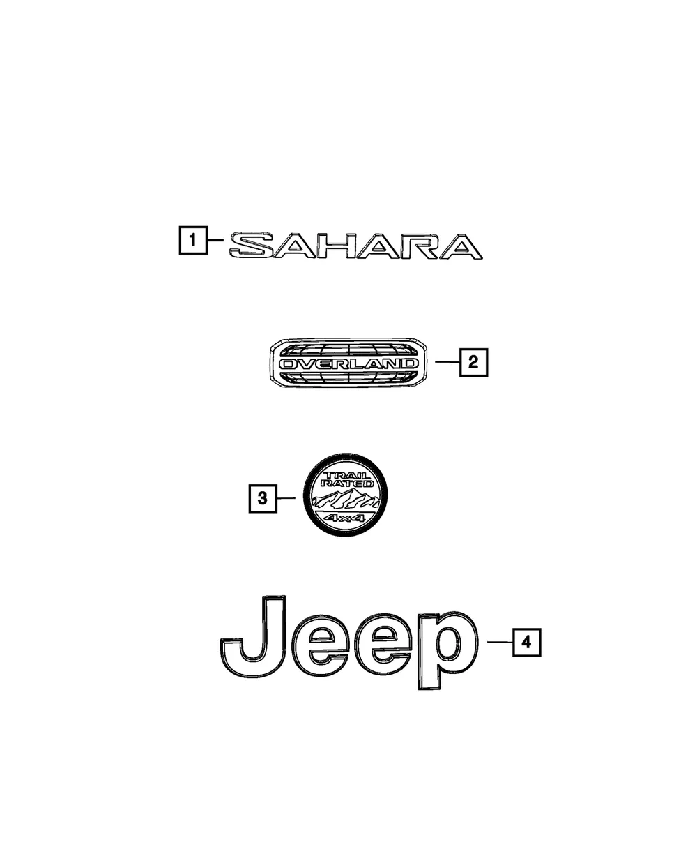Nameplate - Mopar (68441751AA) - view 5