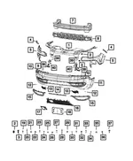 Lower Grille - Mopar (68445973aa) - view 11