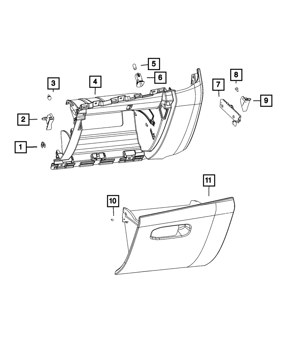 Door Bumper - Mopar (68446808aa)