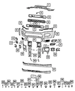Bumper Bracket Kit - Mopar (68449575AA) - view 12