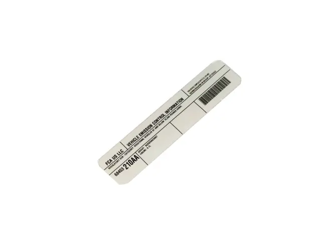 Label - Mopar (68453210aa) - view 3