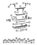Fascia Bracket, Left - Mopar (68459321ac) - view 8
