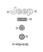 Nameplate - Mopar (68466530AC) - view 10