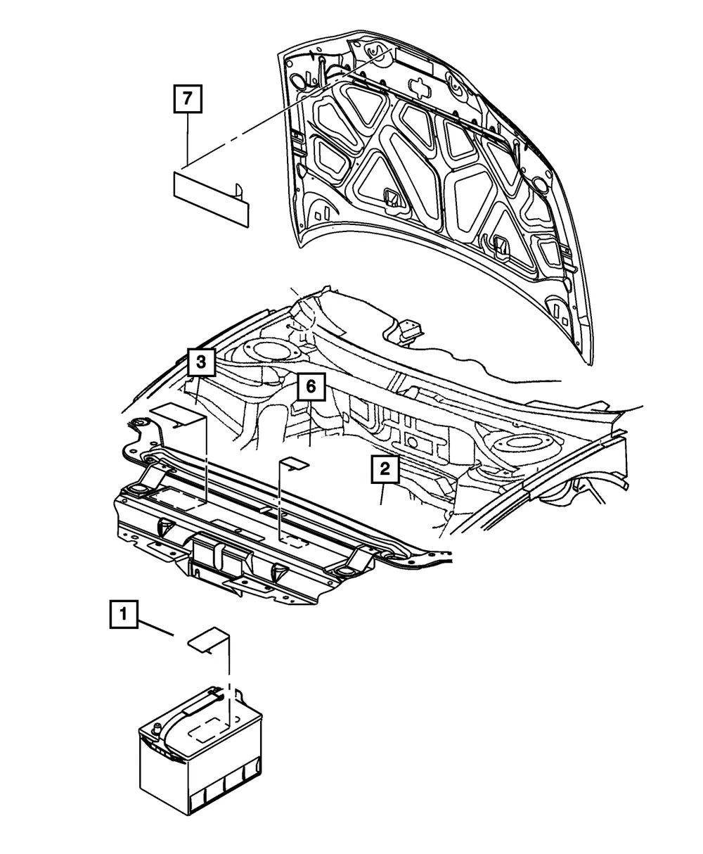 Vehicle Emission Control Information Label - Mopar (68470425aa)