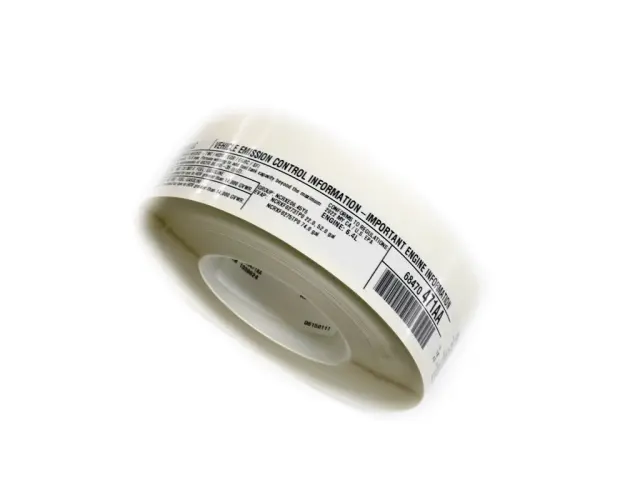 Label - Mopar (68470471aa) - view 2