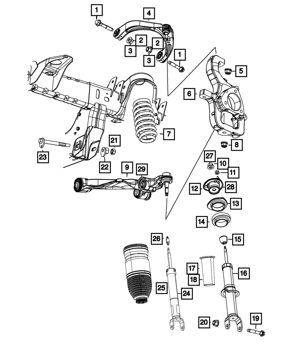 Jounce Bumper - Mopar (68484224ab) - view 4