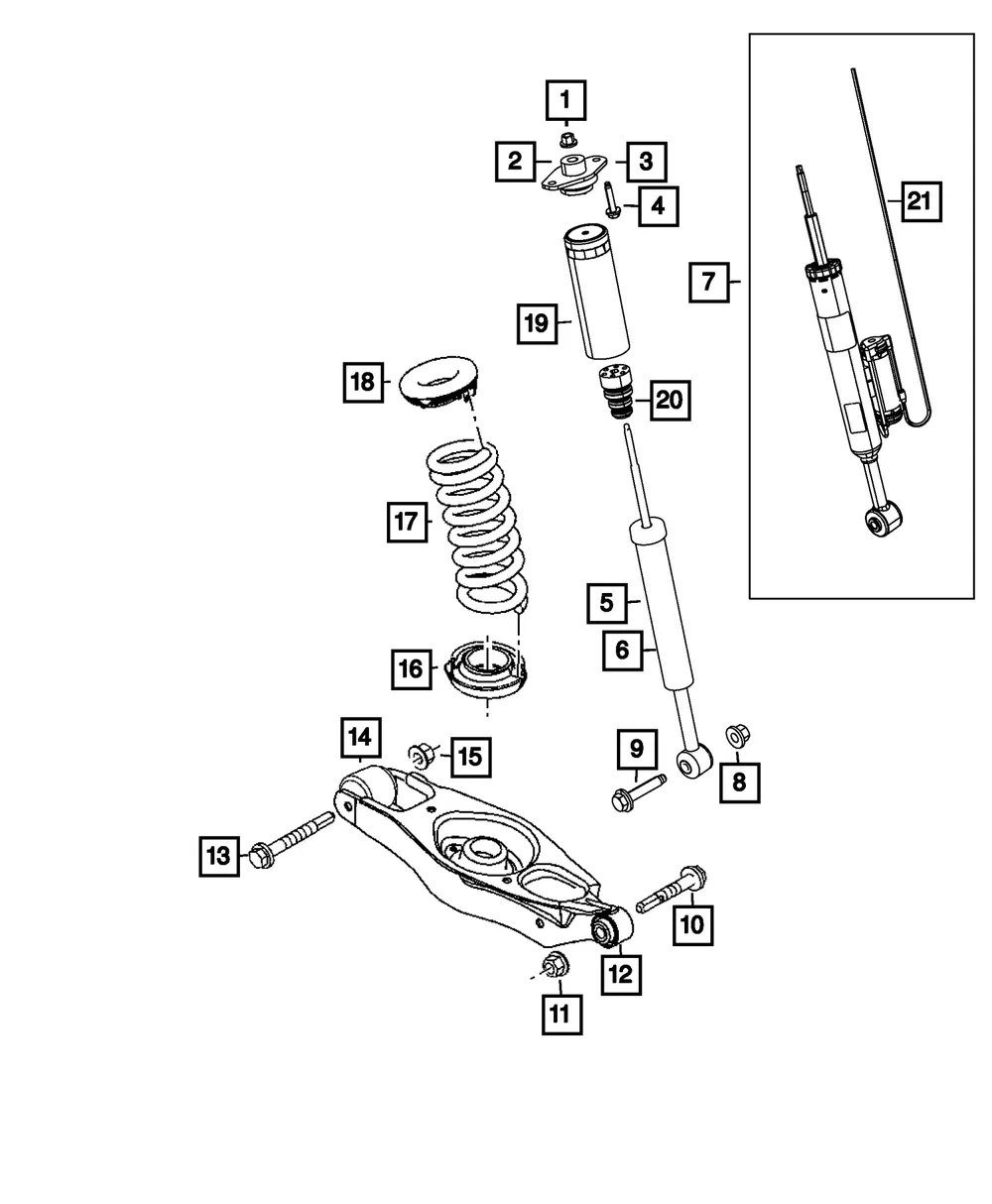 Jounce Bumper - Mopar (68498037AA)