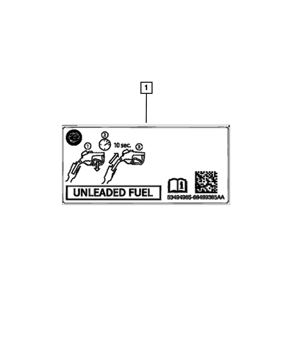 Fuel Label - Mopar (68499365aa) - view 4