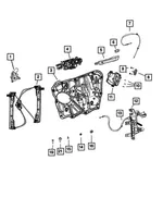 Latch Presenter, Left - Mopar (68499669aa) - view 8