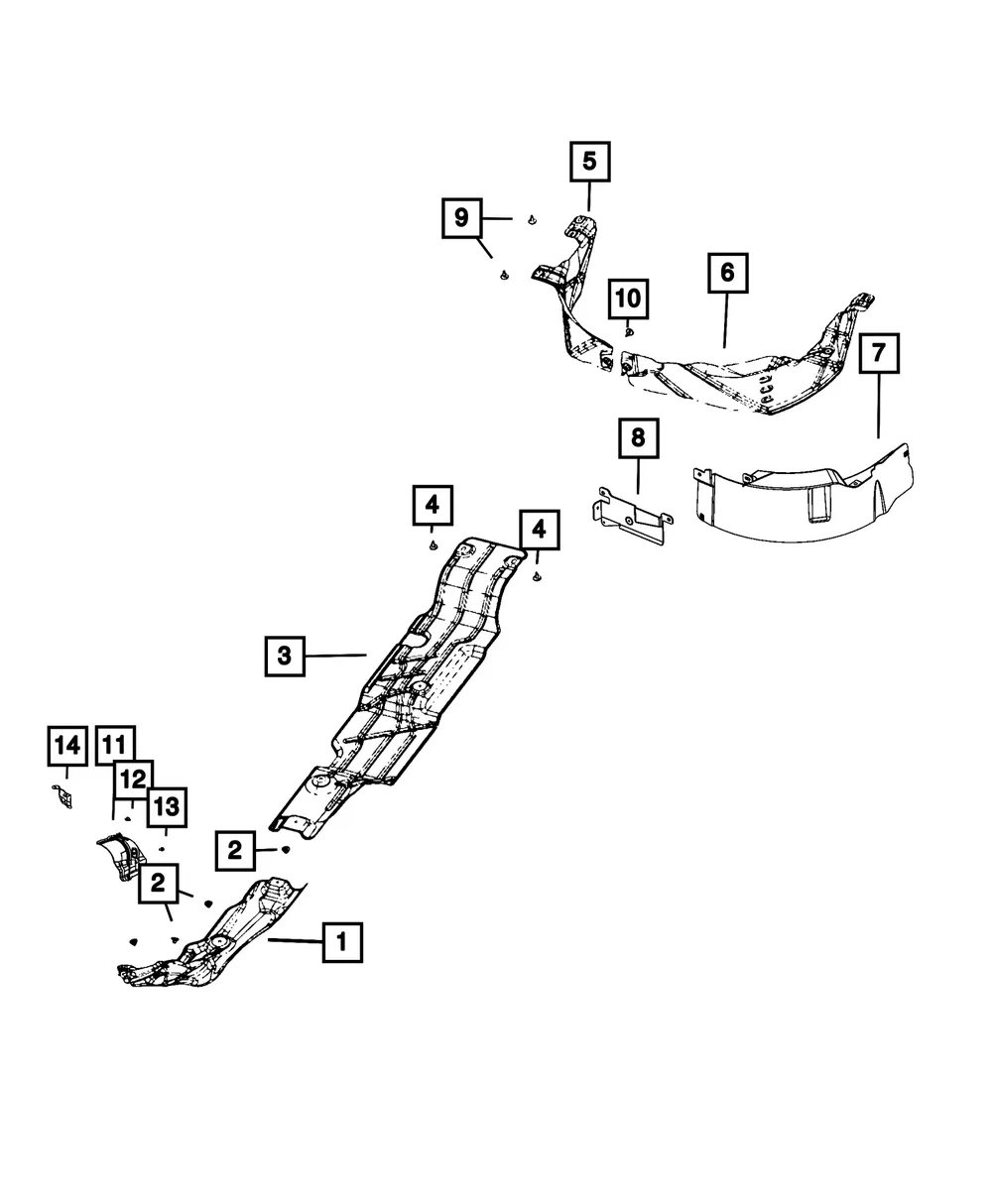 Splash Shield - Mopar (68501778ab) - view 4