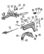 Fender Stuffer, Right - Mopar (68511010AA) - view 8