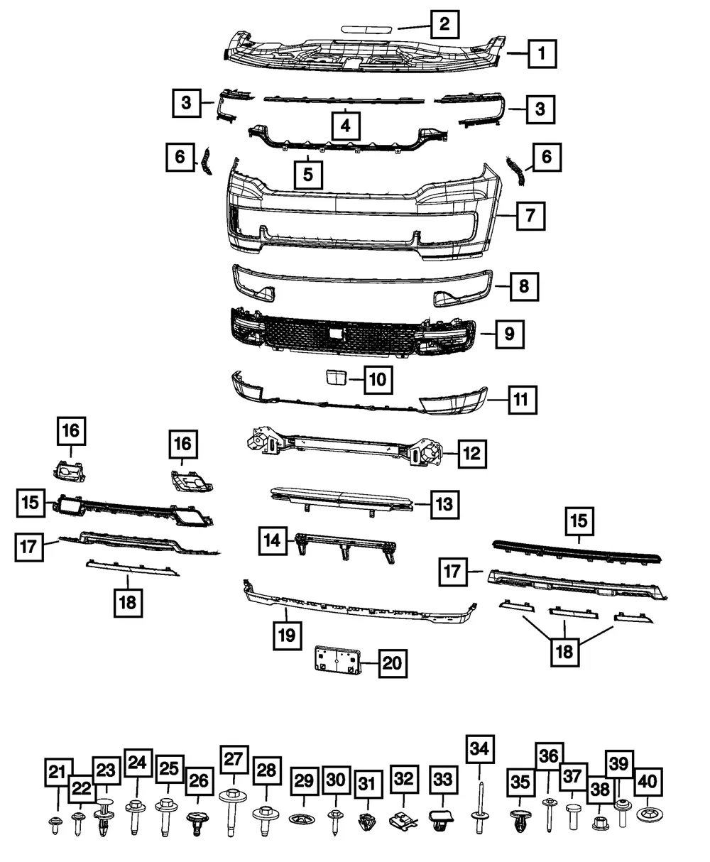 Fascia Bezel - Mopar (68525294aa) - view 4