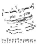 Bumper Cover - Mopar (68526870AA) - view 8