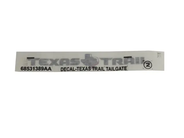 Tailgate Decal - Mopar (68531389aa) - view 2