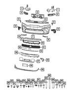Fascia Bracket, Left - Mopar (68533283aa) - view 8