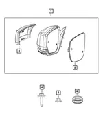 Mirror Cap, Right - Mopar (68541284aa) - view 8