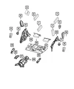D Pillar Stuffer, Left - Mopar (68546356aa) - view 9