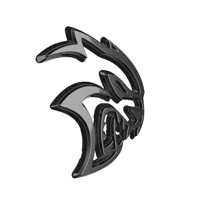 Hellcat Nameplate, Right - Mopar (68564504aa)