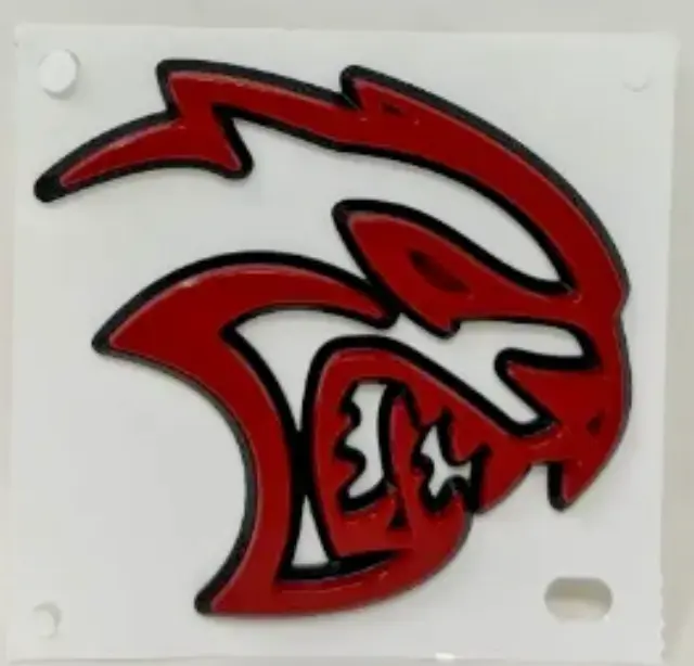 Hellcat Nameplate, Right - Mopar (68564528aa) - view 3