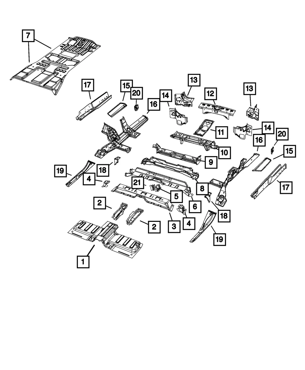 D Pillar Panel, Left - Mopar (68564999aa)