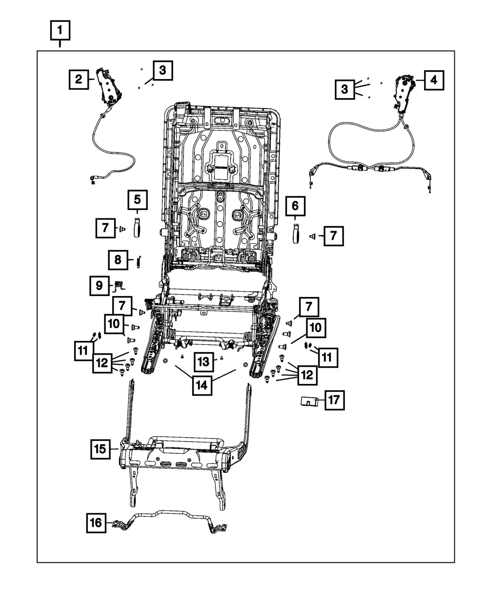 Stop Bumper - Mopar (68566924ab)