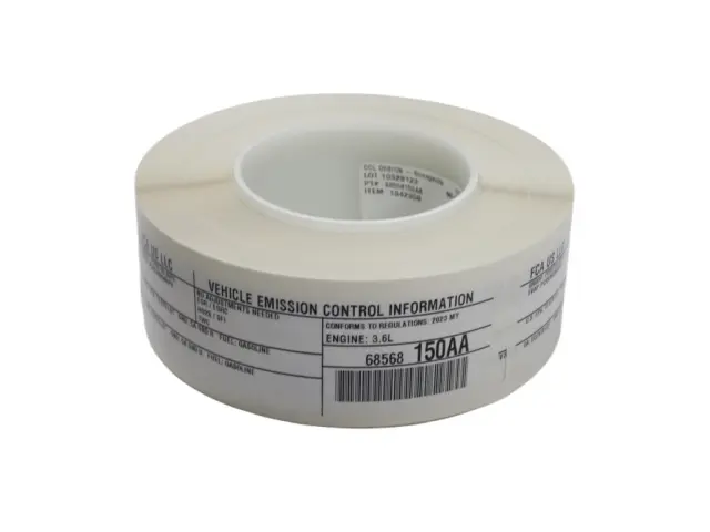 Label - Mopar (68568150aa)