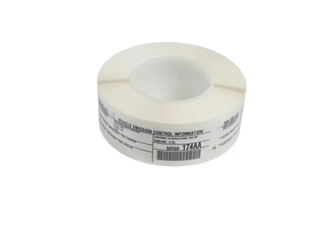 Vehicle Emission Control Information Label - Mopar (68568174AA)