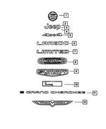 Nameplate - Mopar (68571844aa) - view 8