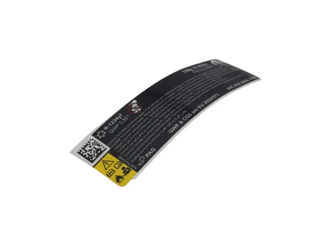 Air Conditioning System Label - Mopar (68575434AC) - view 3