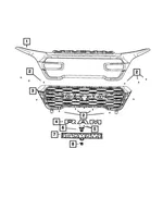 Texture Grille - Mopar (68576749aa) - view 11