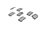 Grille - Mopar (68577213AB) - view 9
