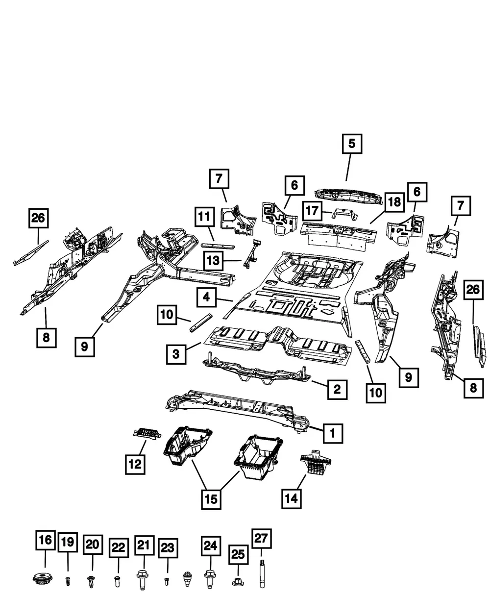 D Pillar Panel, Left - Mopar (68578665ab)