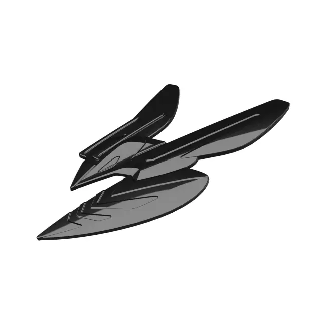 Fender Emblem, Left - Mopar (68617702aa) - view 5