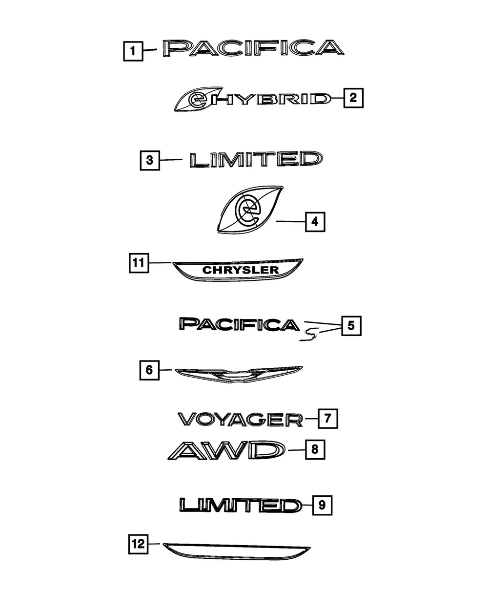 Emblem - Mopar (68625780AB) - view 5